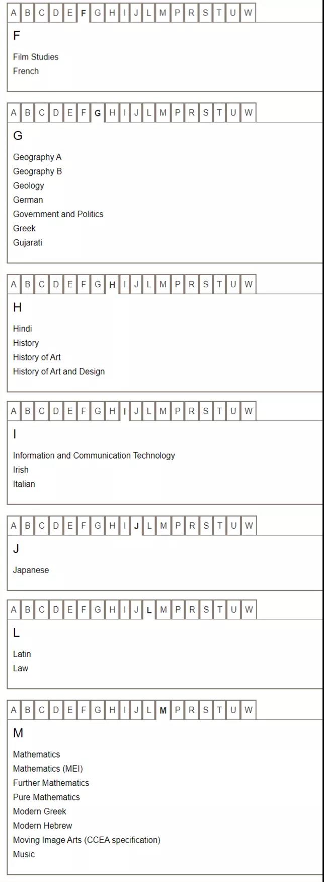 UCL的“偏爱学科”