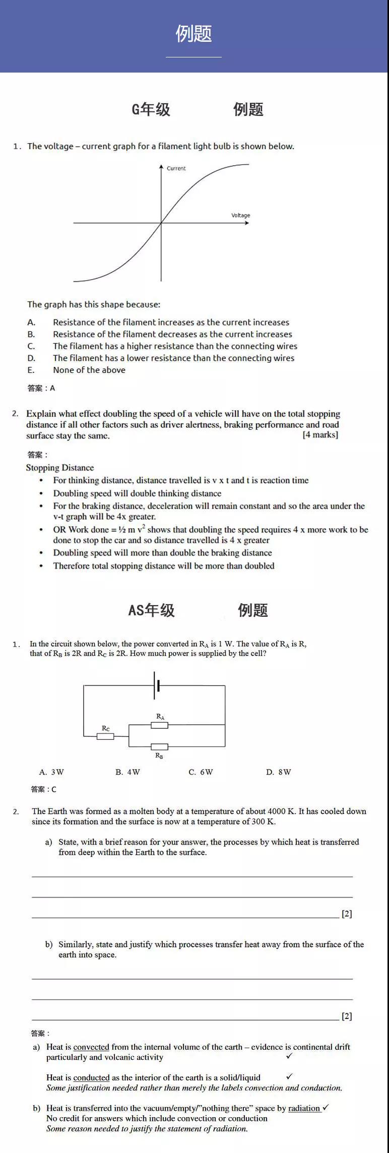 例题展示