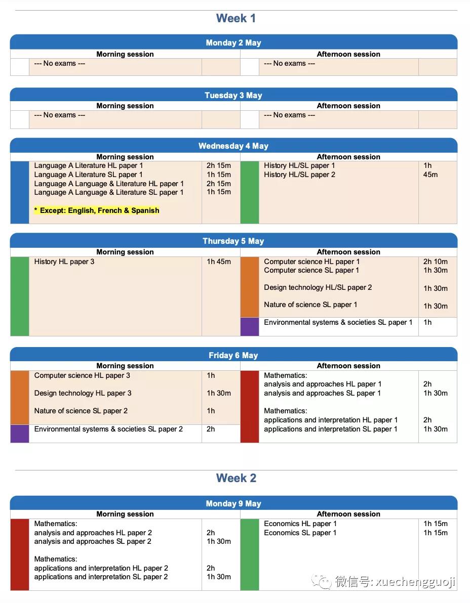 2022年5月IBDP大考又有新动态