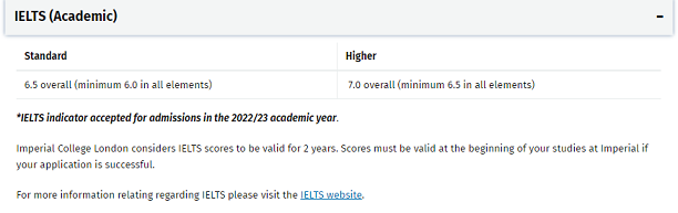 Step 2: Check you meet our entry requirements