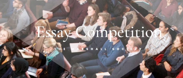 Marshall SocietyEssay Competition