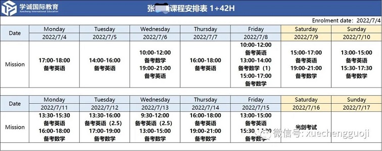 2周如何成功拿下三所学校