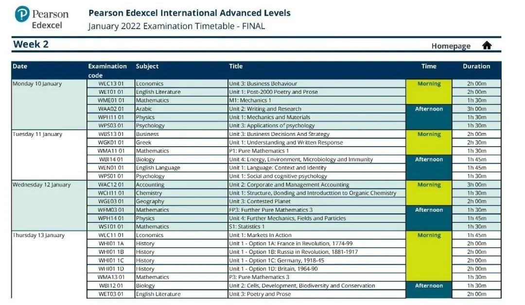 2021年A-level秋季考试放榜时间公布！