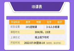 IGCSE过渡IB课程，2022暑期如何安排学习计划更有效？