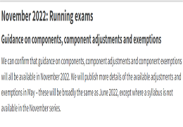 好消息！2022年Alevel课程11月份大考如期进行！